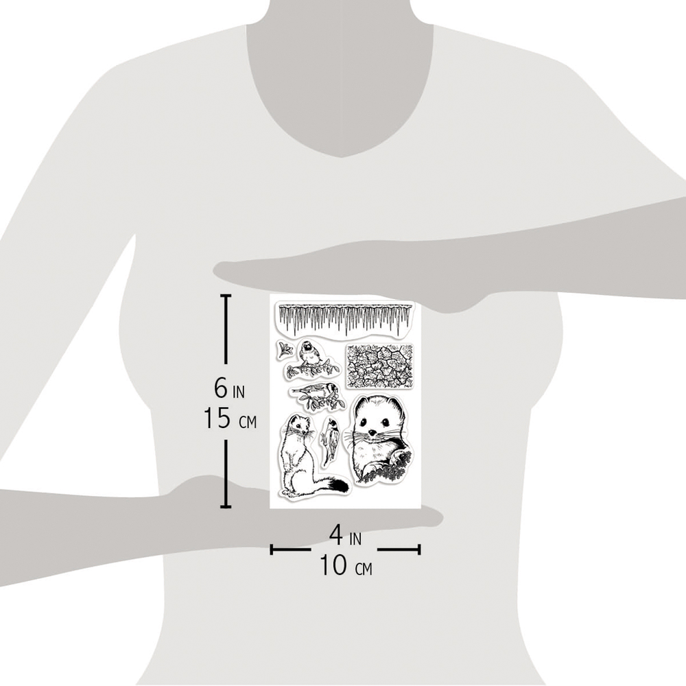 Ciao Bella Papercrafting Ermine & Goldfinch A6 Clear Stamps (PS6034) Ciao Bella Papercrafting Ermine & Goldfinch A6 Clear Stamps (PS6034)