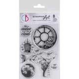 Ciao Bella Papercrafting Windows in the Cloud A6 Clear Stamps (PS6035)