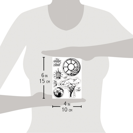 Ciao Bella Papercrafting Windows in the Cloud A6 Clear Stamps (PS6035) Ciao Bella Papercrafting Windows in the Cloud A6 Clear Stamps (PS6035)