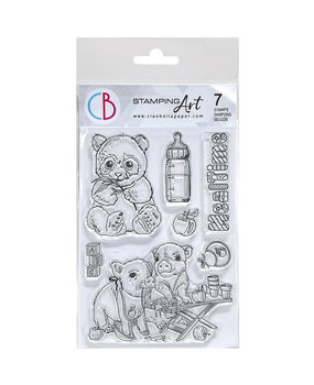 Ciao Bella Papercrafting Mealtime A6 Clear Stamps (PS6046) Ciao Bella Papercrafting Mealtime A6 Clear Stamps (PS6046)