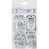 Ciao Bella Papercrafting My First Tooth A6 Clear Stamps (PS6047)