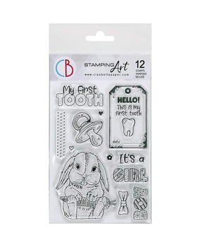 Ciao Bella Papercrafting My First Tooth A6 Clear Stamps (PS6047) Ciao Bella Papercrafting My First Tooth A6 Clear Stamps (PS6047)