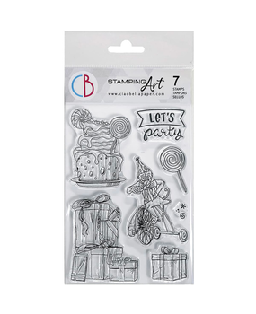 Ciao Bella Papercrafting Let's Party A6 Clear Stamps (PS6048) Ciao Bella Papercrafting Let's Party A6 Clear Stamps (PS6048)