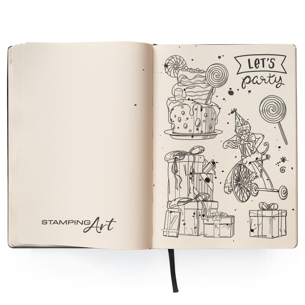 Ciao Bella Papercrafting Let's Party A6 Clear Stamps (PS6048) Ciao Bella Papercrafting Let's Party A6 Clear Stamps (PS6048)