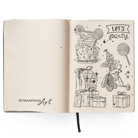 Ciao Bella Papercrafting Let's Party A6 Clear Stamps (PS6048) Ciao Bella Papercrafting Let's Party A6 Clear Stamps (PS6048)