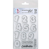 Ciao Bella Papercrafting Baby Months & Years A6 Clear Stamps (PS6049)