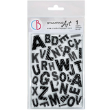 Ciao Bella Papercrafting Baby Alphabet A6 Clear Stamps (PS6050)