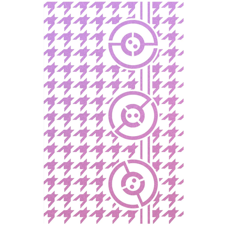 Ciao Bella Papercrafting Pied De Poule Masking Stencil (MS001)