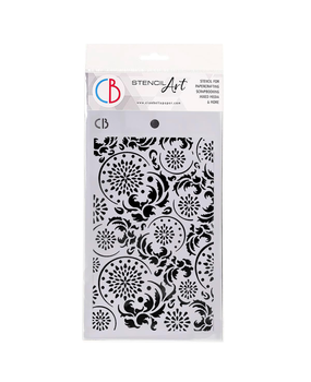 Ciao Bella Papercrafting Roma Masking Stencil (MS002) Ciao Bella Papercrafting Roma Masking Stencil (MS002)