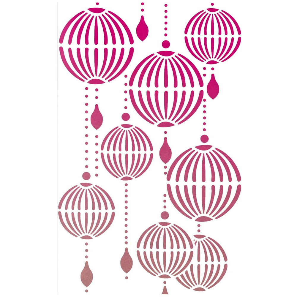 Ciao Bella Papercrafting Lanterns Masking Stencil (MS003)