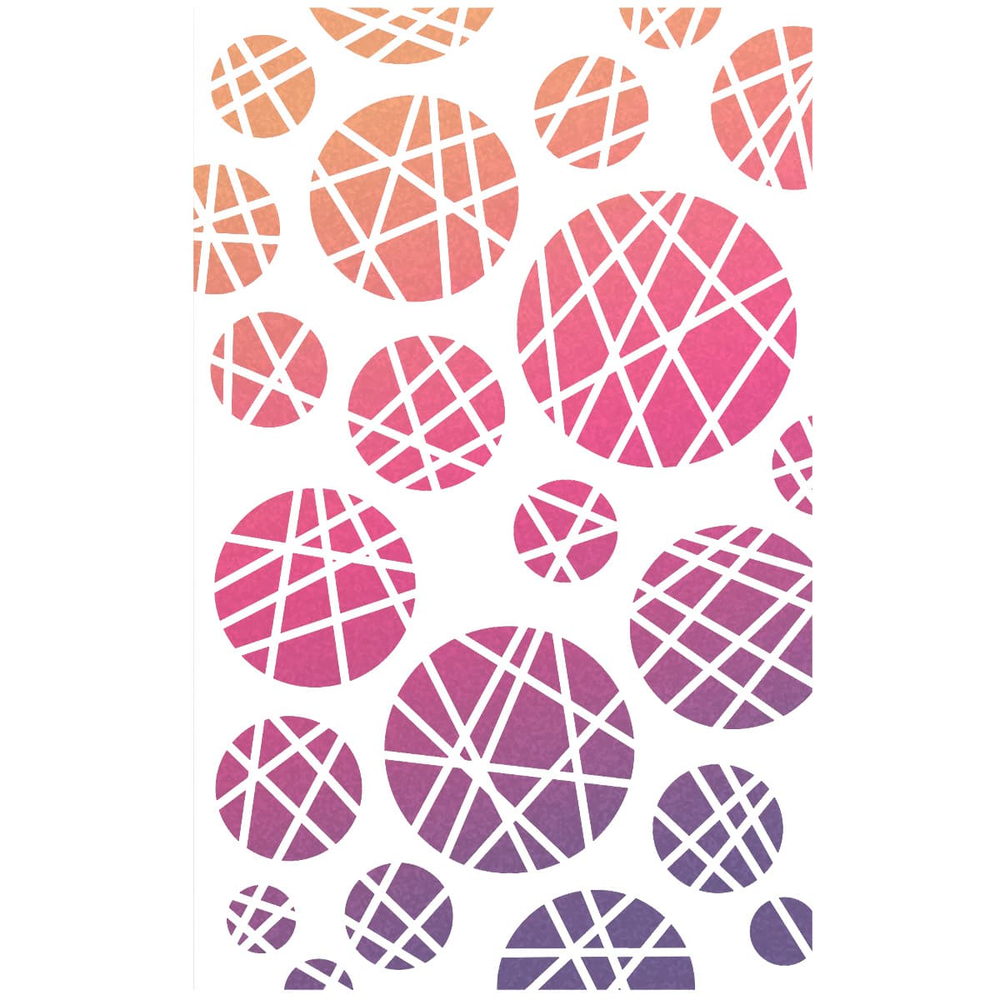 Ciao Bella Papercrafting Dots & Stripes Masking Stencil (MS006)