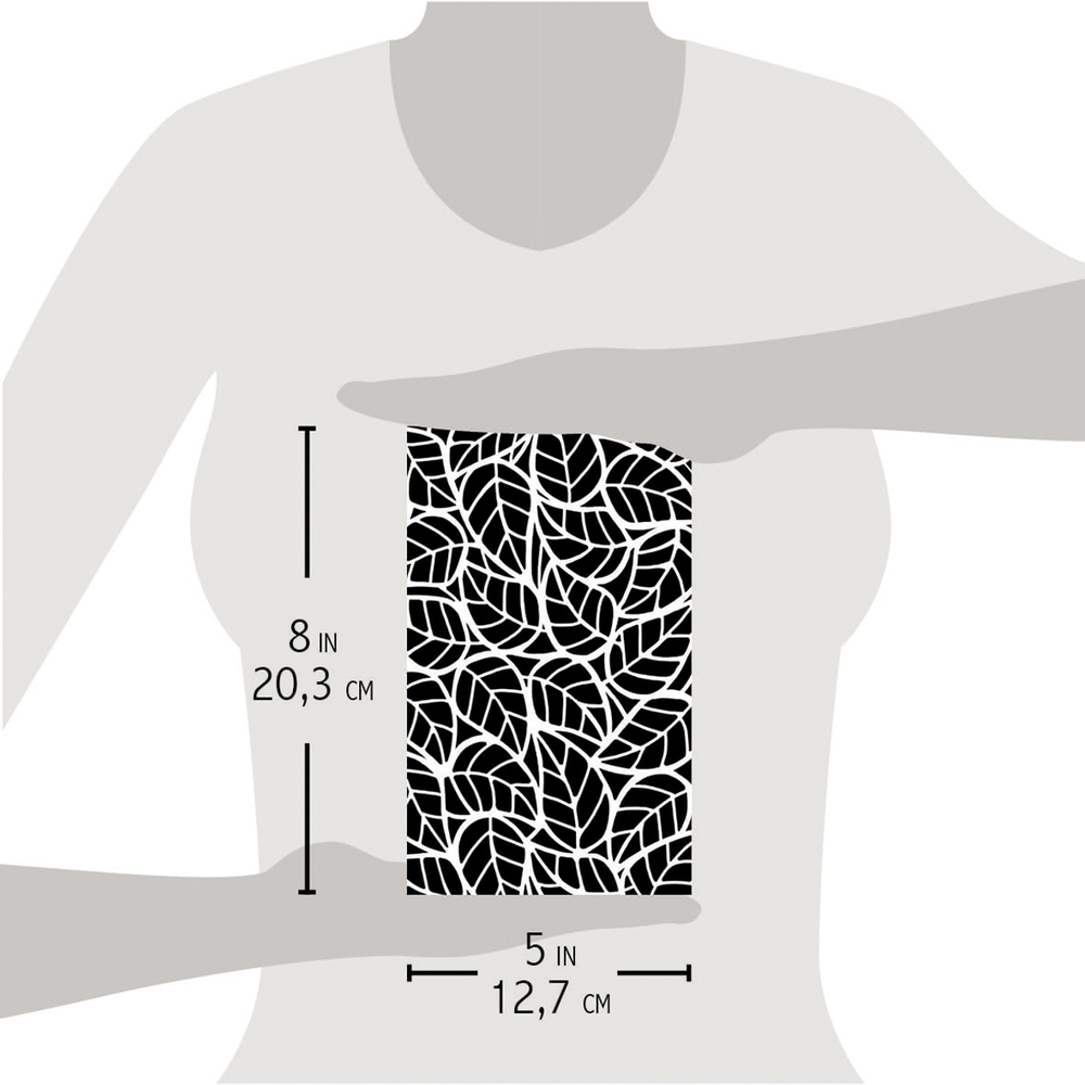 Ciao Bella Papercrafting Leaves Masking Stencil (MS007) Ciao Bella Papercrafting Leaves Masking Stencil (MS007)