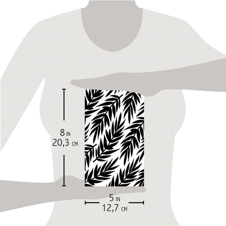 Ciao Bella Papercrafting Fern Masking Stencil (MS012) Ciao Bella Papercrafting Fern Masking Stencil (MS012)