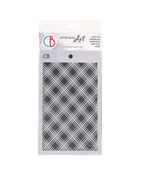 Ciao Bella Papercrafting Prince of Wales Masking Stencil (MS015) Ciao Bella Papercrafting Prince of Wales Masking Stencil (MS015)
