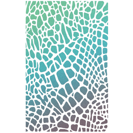 Ciao Bella Papercrafting Crocodile Masking Stencil (MS025) Ciao Bella Papercrafting Crocodile Masking Stencil (MS025)