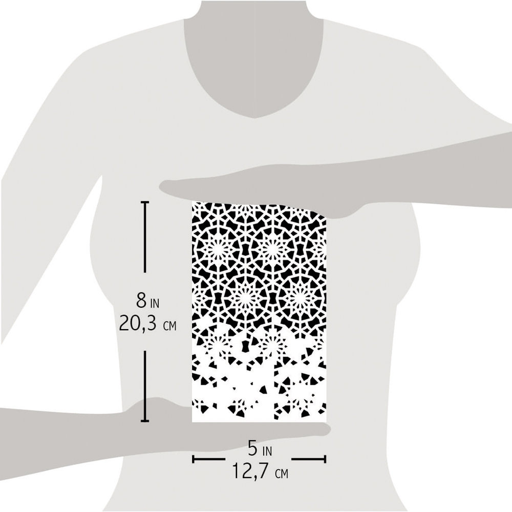 Ciao Bella Papercrafting Twelve Points Masking Stencil (MS032) Ciao Bella Papercrafting Twelve Points Masking Stencil (MS032)