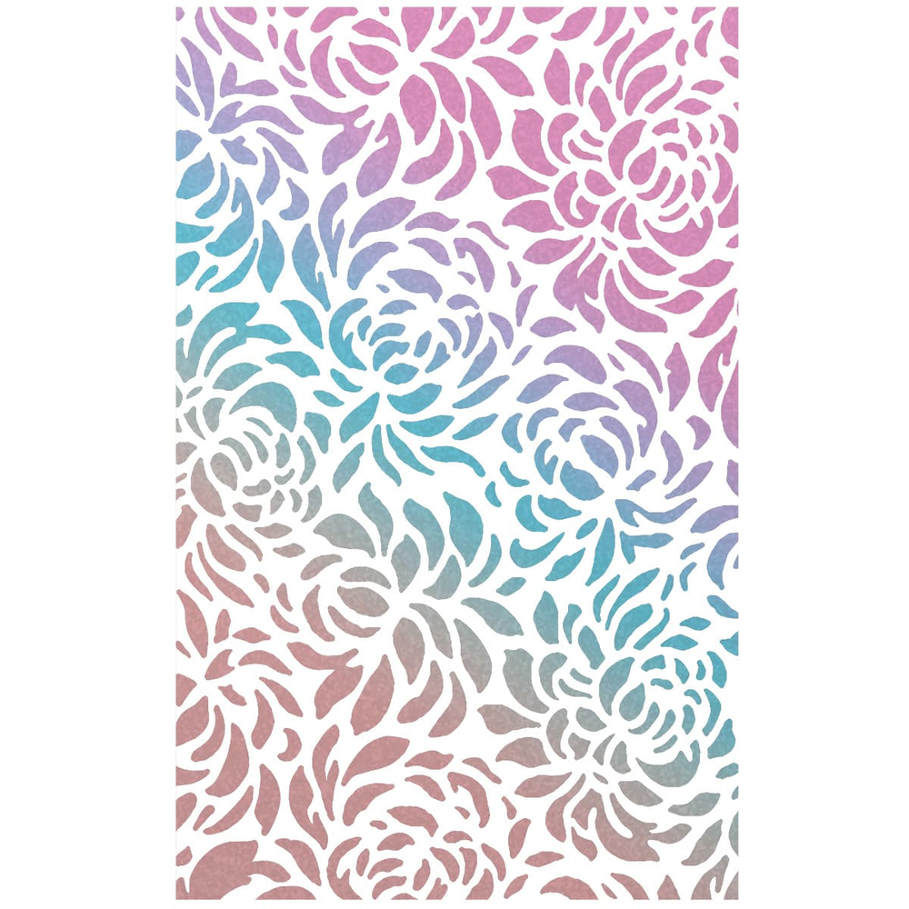 Ciao Bella Papercrafting Floral Masking Stencil (MS033) Ciao Bella Papercrafting Floral Masking Stencil (MS033)