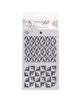 Ciao Bella Papercrafting Optical Masking Stencil (MS036) Ciao Bella Papercrafting Optical Masking Stencil (MS036)