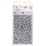 Ciao Bella Papercrafting Cross Section Masking Stencil (MS048)