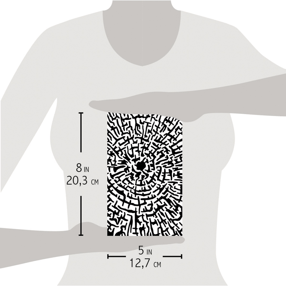 Ciao Bella Papercrafting Cross Section Masking Stencil (MS048) Ciao Bella Papercrafting Cross Section Masking Stencil (MS048)