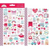 Doodlebug Design Inc. Lots of Love Mini Icons Sticker (7561)