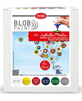 Viva Decor Blob Paint Balloon Girl (800199000)