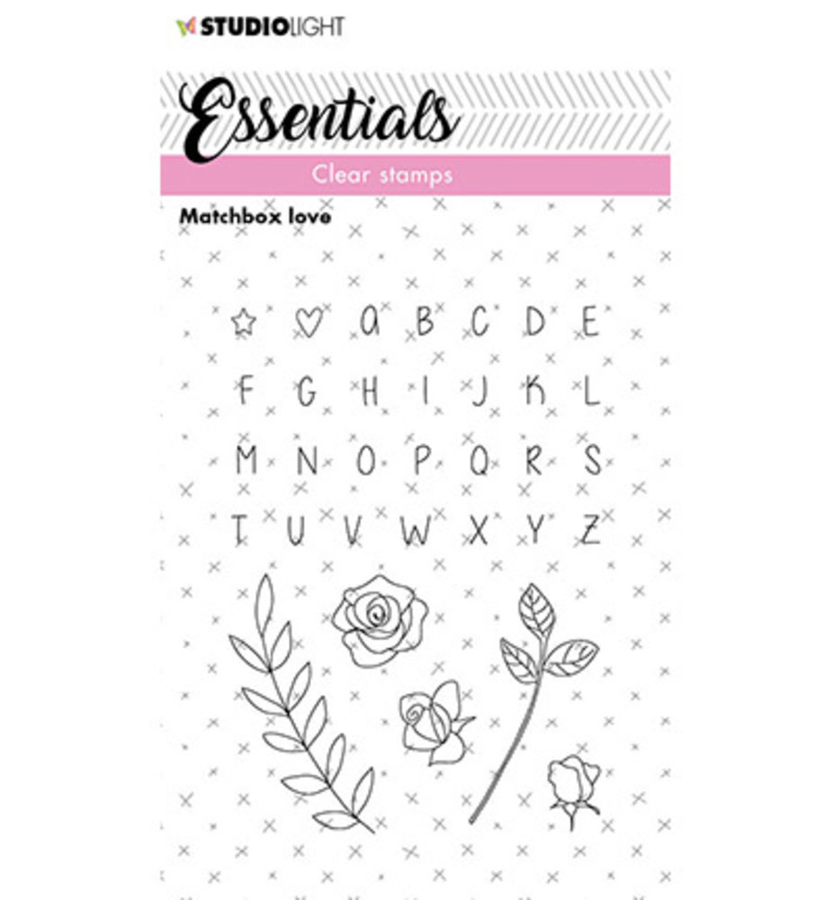 Studio Light Essentials Clear Stamps Matchbox Love (SL-ES-STAMP142) Studio Light Essentials Clear Stamps Matchbox Love (SL-ES-STAMP142)