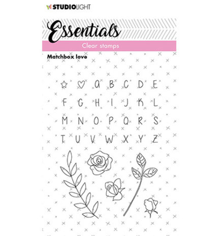 Studio Light Essentials Clear Stamps Matchbox Love (SL-ES-STAMP142) Studio Light Essentials Clear Stamps Matchbox Love (SL-ES-STAMP142)