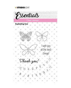 Studio Light Essentials Clear Stamps Exploding Box (SL-ES-STAMP145)* Studio Light Essentials Clear Stamps Exploding Box (SL-ES-STAMP145)*