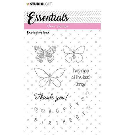 Studio Light Essentials Clear Stamps Exploding Box (SL-ES-STAMP145) Studio Light Essentials Clear Stamps Exploding Box (SL-ES-STAMP145)