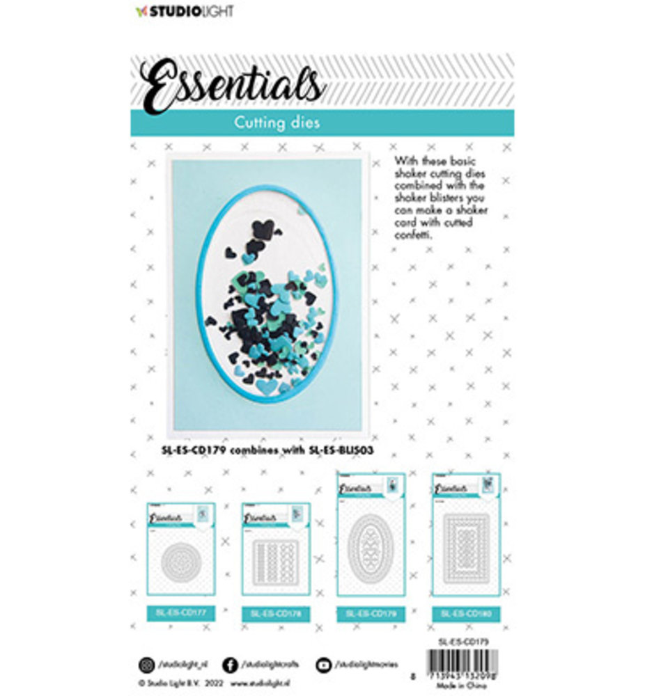 Studio Light Essentials Snijmal Oval (SL-ES-CD179) Studio Light Essentials Snijmal Oval (SL-ES-CD179)