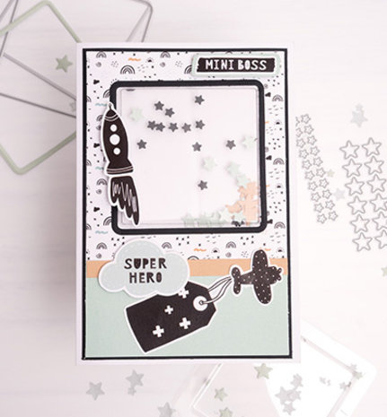 Studio Light Essentials Shaker Blisters Rectangle (SL-ES-BLIS04)