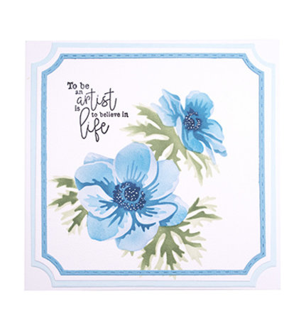 Studio Light Essentials Anemone A5 Masking Stencil (SL-ES-MASK81) Studio Light Essentials Anemone A5 Masking Stencil (SL-ES-MASK81)