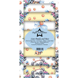 Paper Favourites Cute Panda and Bees Slimline Paper Pack (PFS035)