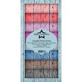 Paper Favourites Cracked Wood Fence Slimline Paper Pack (PFS038)