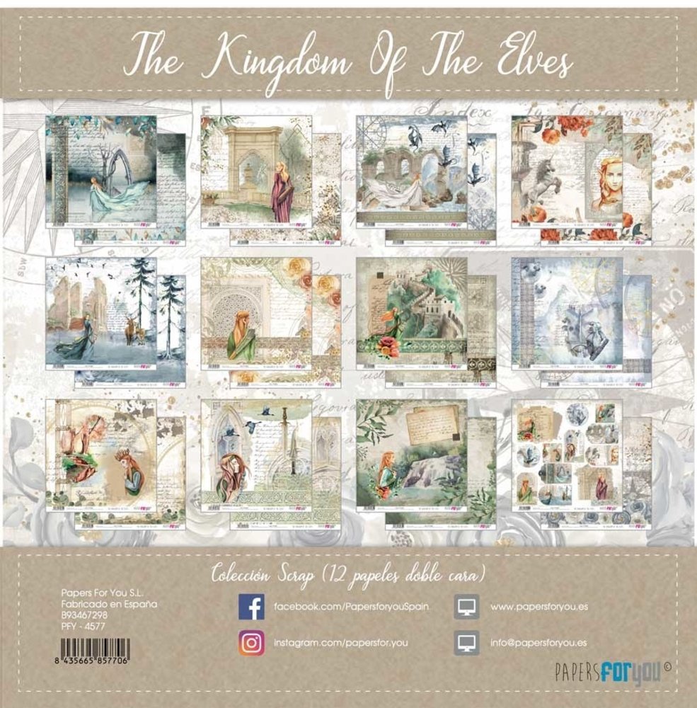 Papers For You The Kingdom Of The Elves 12x12 Inch Paper Pack (12pcs) (PFY-4577) Papers For You The Kingdom Of The Elves 12x12 Inch Paper Pack (12pcs) (PFY-4577)