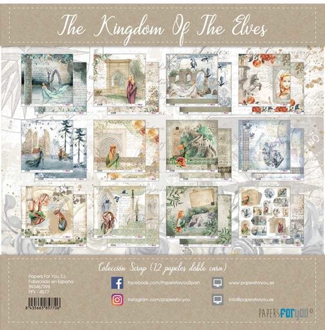 Papers For You The Kingdom Of The Elves 12x12 Inch Paper Pack (12pcs) (PFY-4577) Papers For You The Kingdom Of The Elves 12x12 Inch Paper Pack (12pcs) (PFY-4577)