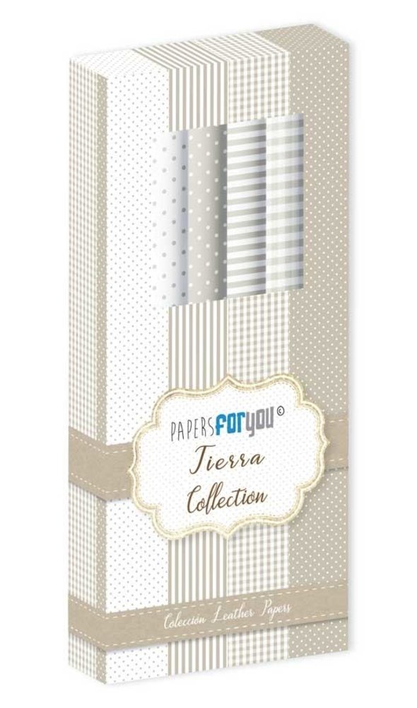 Papers For You Tierra Leather Paper Kit (4pcs) (PFY-4733) Papers For You Tierra Leather Paper Kit (4pcs) (PFY-4733)