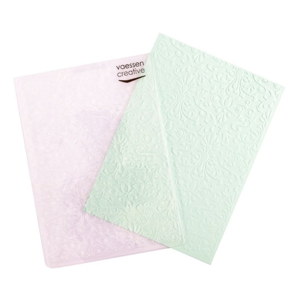 Vaessen Creative Embossing Folder Damast (100607-003)