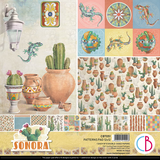 Ciao Bella Papercrafting Sonora 12x12 Inch Patterns Pad (CBT051)