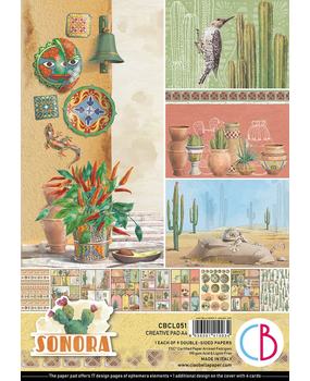 Ciao Bella Papercrafting Sonora A4 Creative Pad (CBCL051) Ciao Bella Papercrafting Sonora A4 Creative Pad (CBCL051)