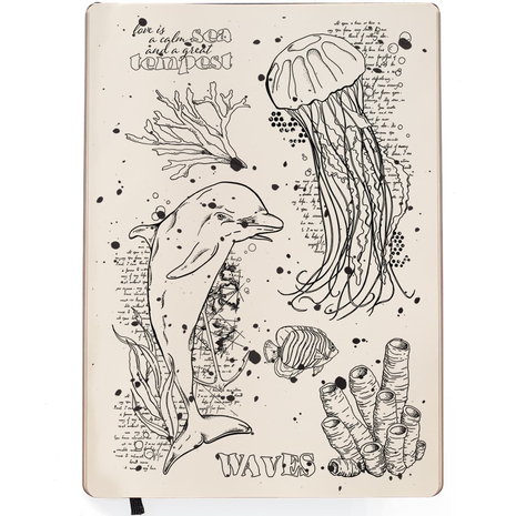 Ciao Bella Papercrafting Calming Sea A5 Clear Stamps (PS8030) Ciao Bella Papercrafting Calming Sea A5 Clear Stamps (PS8030)