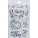 Ciao Bella Papercrafting Wild Tides A5 Clear Stamps (PS8031)