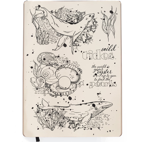 Ciao Bella Papercrafting Wild Tides A5 Clear Stamps (PS8031) Ciao Bella Papercrafting Wild Tides A5 Clear Stamps (PS8031)