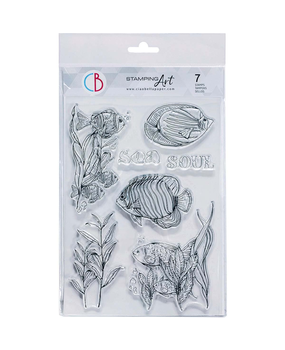 Ciao Bella Papercrafting Soul of the Seas A5 Clear Stamps (PS8032) Ciao Bella Papercrafting Soul of the Seas A5 Clear Stamps (PS8032)