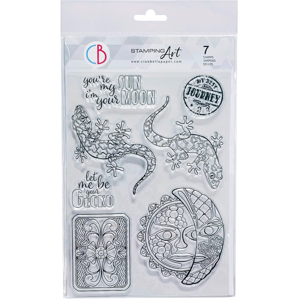 Ciao Bella Papercrafting Journey to Mexico A5 Clear Stamps (PS8034)