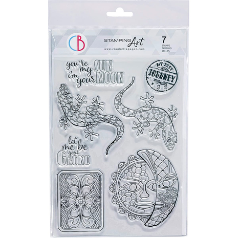 Ciao Bella Papercrafting Journey to Mexico A5 Clear Stamps (PS8034)