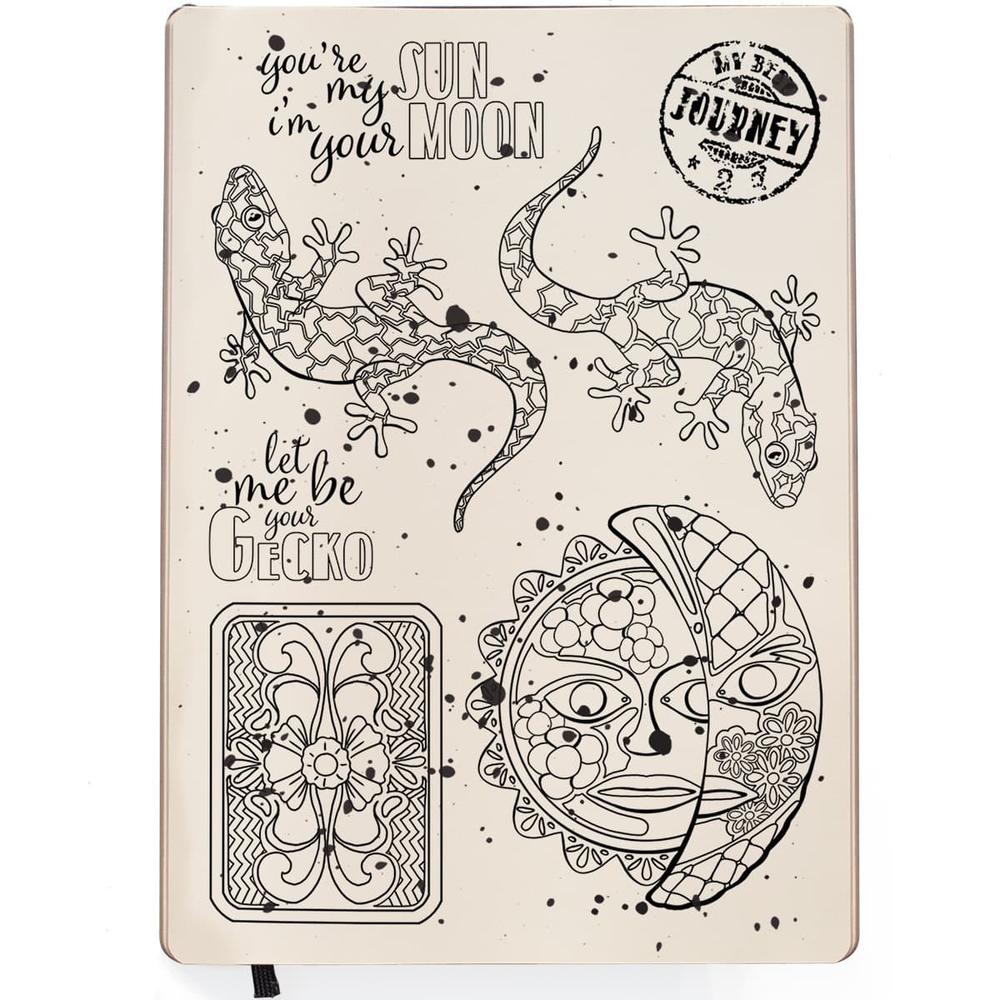 Ciao Bella Papercrafting Journey to Mexico A5 Clear Stamps (PS8034)