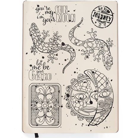 Ciao Bella Papercrafting Journey to Mexico A5 Clear Stamps (PS8034)