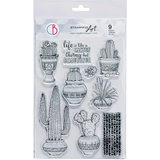 Ciao Bella Papercrafting Life is like a Cactus A5 Clear Stamps (PS8036)